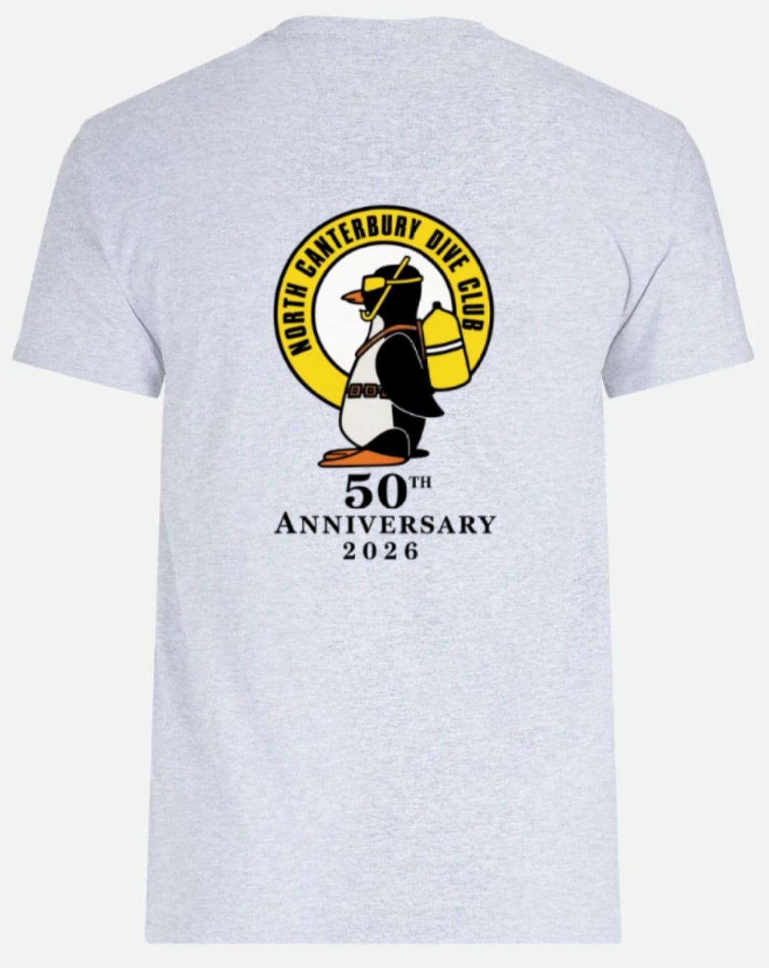 NCDC 50th Anniversary T-Shirt Gray - Image 2